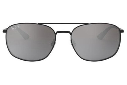 Napszemüvegek Ray-Ban RB3654 002/82 Polarized Szogletes Fekete