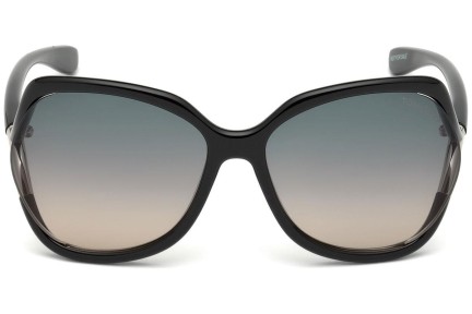 Napszemüvegek Tom Ford Anouk FT0578 01B Oversize Fekete