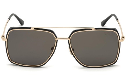 Napszemüvegek Tom Ford FT0750 01D Polarized Pilota Fekete