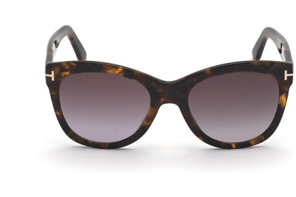 Napszemüvegek Tom Ford FT0870 52T Cat Eye Havana