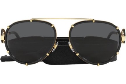 Napszemüvegek Versace Vintage Icon Pilot Clip-On VE2232 143887 Pilota Fekete