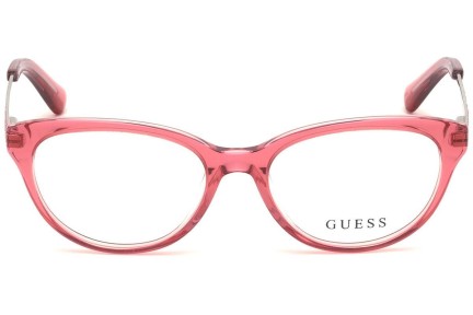 szemüvegeinket Guess GU9185 072 Cat Eye Rózsaszín