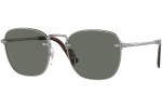 Napszemüvegek Persol PO2490S 513/58 Polarized Szogletes Ezüst