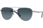 Napszemüvegek Persol PO1003S 518/S3 Polarized Pilota Ezüst