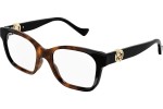 szemüvegeinket Gucci GG1025O 002 Szogletes Havana