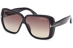 Napszemüvegek Tom Ford FT1037 01B Oversize Fekete