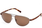 Napszemüvegek Timberland TB9324 08H Polarized Pilota Ezüst