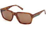 Napszemüvegek Timberland TB9343 53H Polarized Szogletes Havana