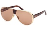 Napszemüvegek Tom Ford Vincenzo FT1072 30E Pilota Arany