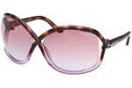 Napszemüvegek Tom Ford Bettina FT1068 56Z Különleges Havana