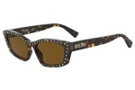 Napszemüvegek Moschino MOS091/S 086/70 Cat Eye Havana