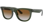 Napszemüvegek Ray-Ban Wayfarer Reverse RBR0502S 6775CB Szogletes Zöld