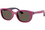 szemüvegeinket Ray-Ban Junior RY1632C 3933/3 Szogletes Lila