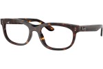 szemüvegeinket Ray-Ban RX5489 2012 Szogletes Havana