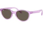 Napszemüvegek Ray-Ban Junior RJ9080S 7172/3 Kerek Lila