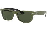 Napszemüvegek Ray-Ban New Wayfarer RB2132 646531 Szogletes Zöld