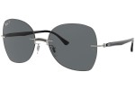 Napszemüvegek Ray-Ban Titanium Collection RB8066 003/81 Polarized Szogletes Fekete