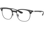 szemüvegeinket Ray-Ban RX7186 5204 Browline Fekete