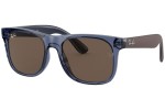 Napszemüvegek Ray-Ban Junior Junior Justin RJ9069S 706873 Szogletes Kék